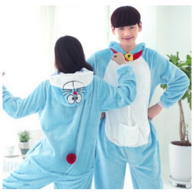 Hot winter animal suits pajamas sleeping wear flannel plus size unisex