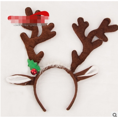2017 new Christmas headband hoop Christmas antlers headdress decorations explosion models