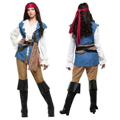 New Caribbean Pirate Costume Saints Party Party Role Playing