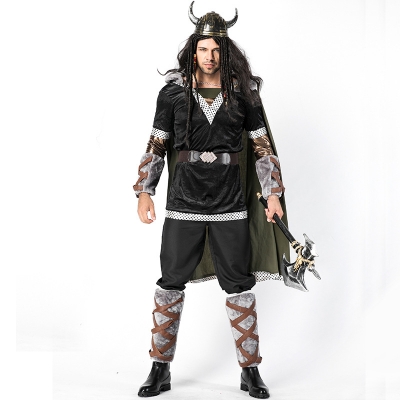 2018 new cow devil battle suit Halloween cosplay costume Cupid cow devil game suit male warrior costume