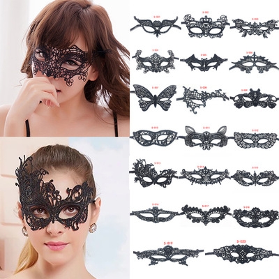 Best-selling party lace mask dance party Halloween props half face sexy bar sexy eye mask
