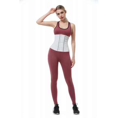 The new mesh breathable sports fitness body shaper waistband was thinner, waistband, postpartum belly shaping corset