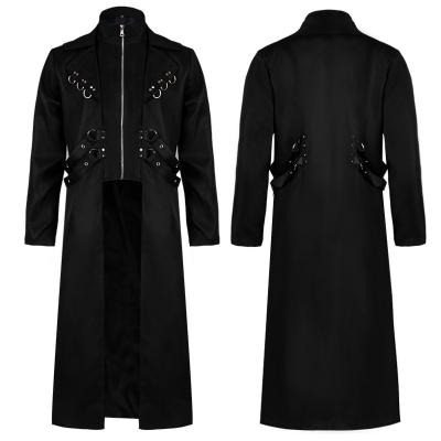 halloween hot sale medieval renaissance punk coat show suit retro gothic long dress coat
