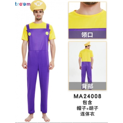 halloween costume cosplay costumes cartoon anime mary costume children mario costume festival super