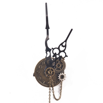 Punk Lolita Mechanical gear brooch Goth pointer hairpin pin dual-use accessories