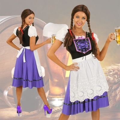 German Oktoberfest maid costume for Halloween party cosplay maid costume uniform