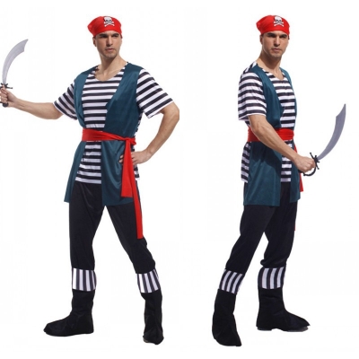 Halloween cosplay costumes adult stage costumes sailor pirate pirate clothes