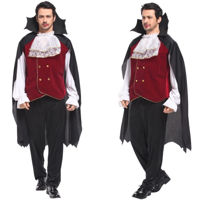 Halloween cosplay costumes men adult mask dance stage costumes vampire costumes