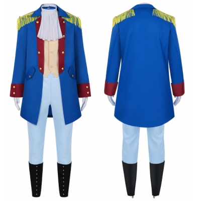 Medieval Renaissance cosplay costume, Halloween presidential costume, adult formal wear, cosplay stage costume