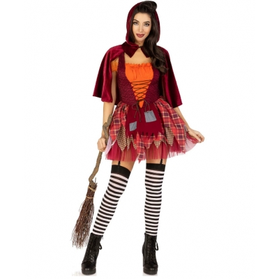 Grandma Wolf Little Red Riding Hood Costume Halloween COS Costume