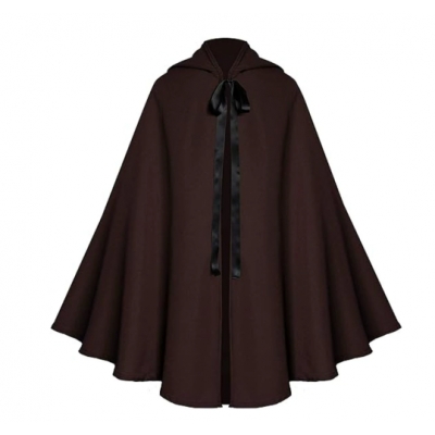 New medieval death cos half-length cloak Halloween stage performance costume cosplay Short cape