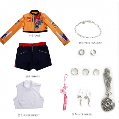 Witch Hunter Cosplay Costume Rumi K-POP Halloween Anime Character Costume