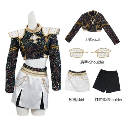 Witch Hunter Cosplay Costume Zoe K-POP Halloween Anime Character Costume